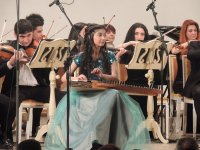 Музыканты в Баку продемонстрировали мастерство игры на каноне (ФОТО)