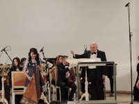 Музыканты в Баку продемонстрировали мастерство игры на каноне (ФОТО)