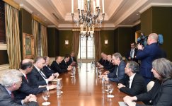 Президент Ильхам Алиев встретился с руководством еврейских организаций в США