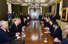 Президент Ильхам Алиев встретился с руководством еврейских организаций в США