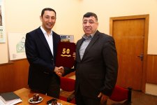 Деятели кино поздравили Орхана Фикретоглу с юбилеем (ФОТО)