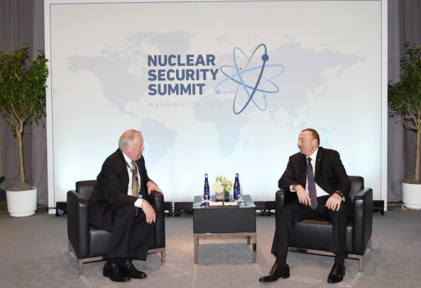 Президент Ильхам Алиев обсудил с замгоссекретаря США нагорно-карабахский конфликт (ФОТО)