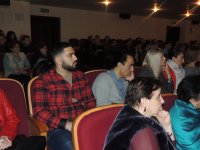 Актеры Русдрамы провели собрание в поддержку политики Президента Азербайджана (ФОТО)