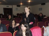 Актеры Русдрамы провели собрание в поддержку политики Президента Азербайджана (ФОТО)