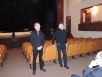 Актеры Русдрамы провели собрание в поддержку политики Президента Азербайджана (ФОТО)