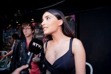 Флаг Азербайджана в Израиле - Семра Рагимли посадила дерево в Тель-Авиве (ФОТО)