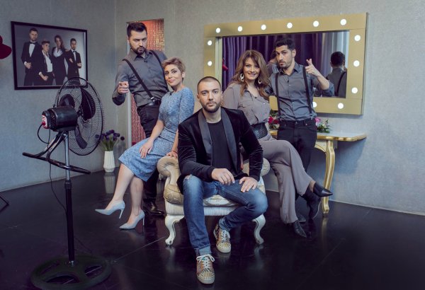 Дизайнер из Турции стал гостем азербайджанских телезвезд (ФОТО)