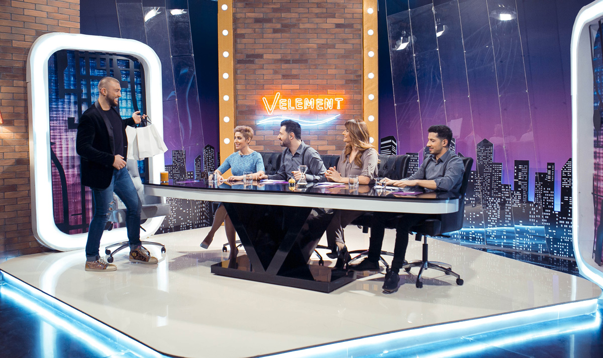 Дизайнер из Турции стал гостем азербайджанских телезвезд (ФОТО)