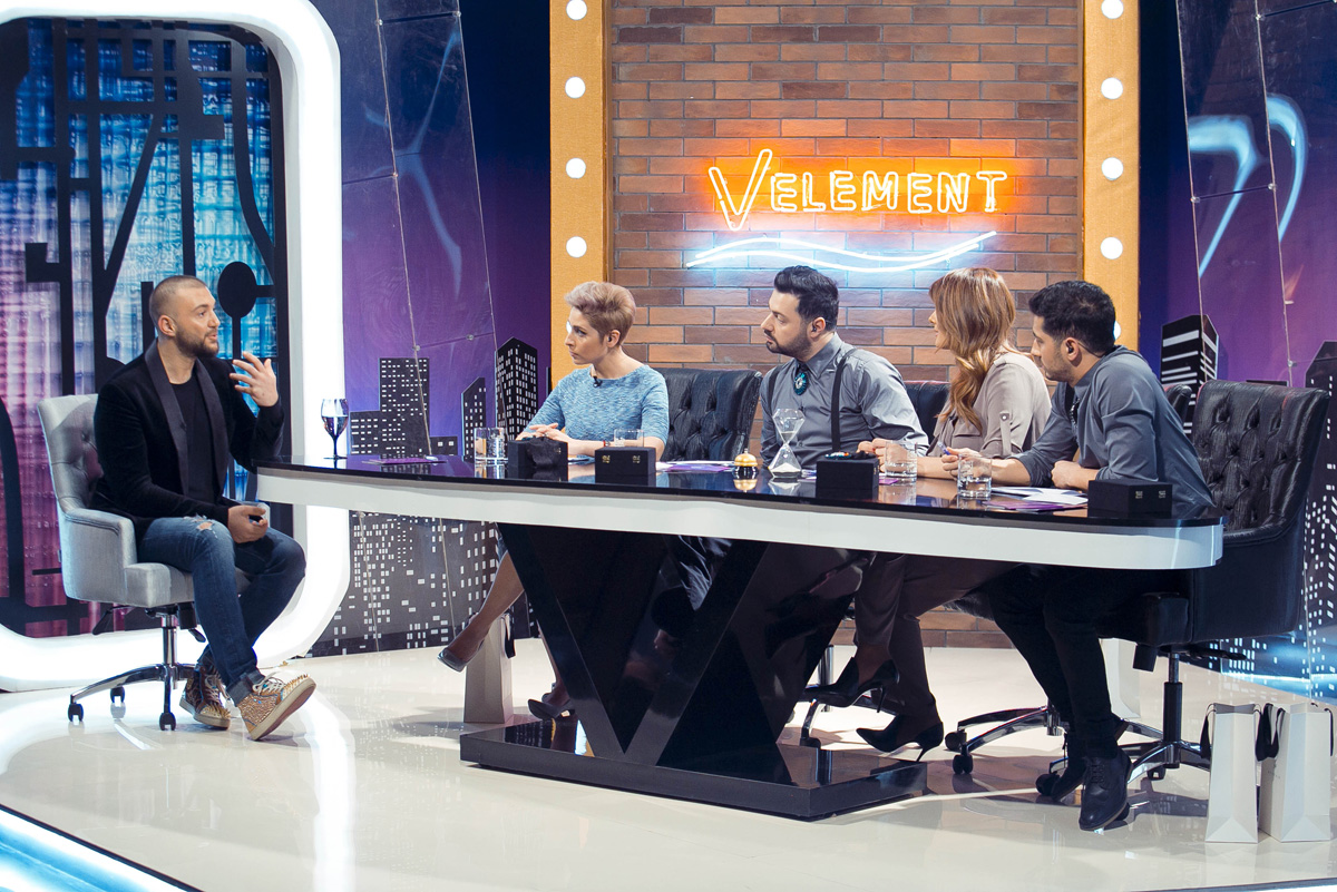 Дизайнер из Турции стал гостем азербайджанских телезвезд (ФОТО)