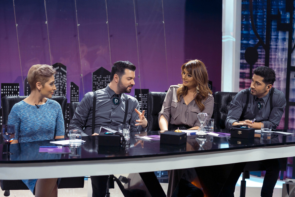 Дизайнер из Турции стал гостем азербайджанских телезвезд (ФОТО)