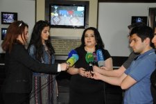 Известные деятели культуры и искусства почтили память Насибы Зейналовой (ФОТО)