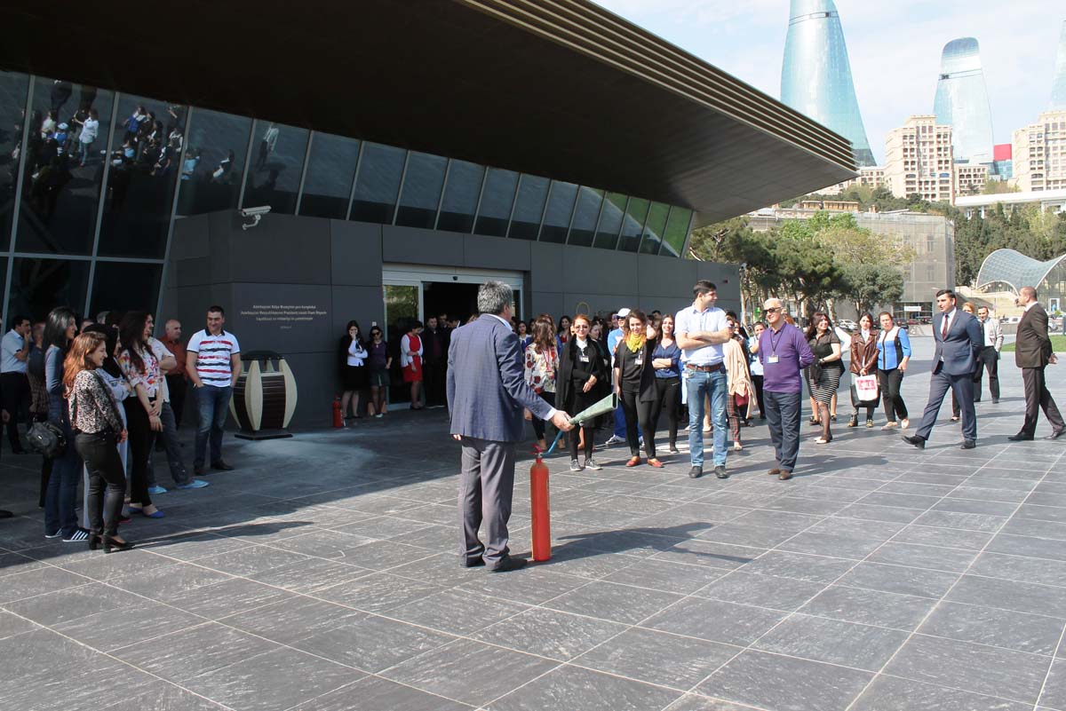 В Музее ковра рассказали о правилах пожарной безопасности (ФОТО)