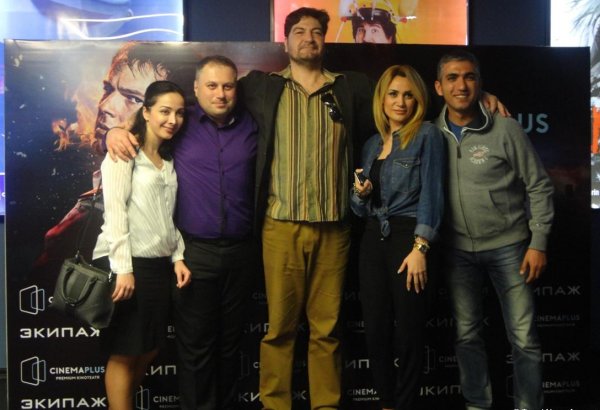 Российский блокбастер "Экипаж" вызвал большой интерес в Баку (ФОТО)