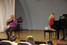 В Баку отметили юбилей Гамбара Гусейнли (ФОТО)