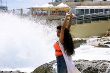 Море, солнце – Семра Рагимли на Мальте (ФОТО)