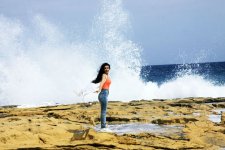 Море, солнце – Семра Рагимли на Мальте (ФОТО)