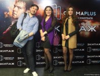Российский блокбастер "Экипаж" вызвал большой интерес в Баку (ФОТО)
