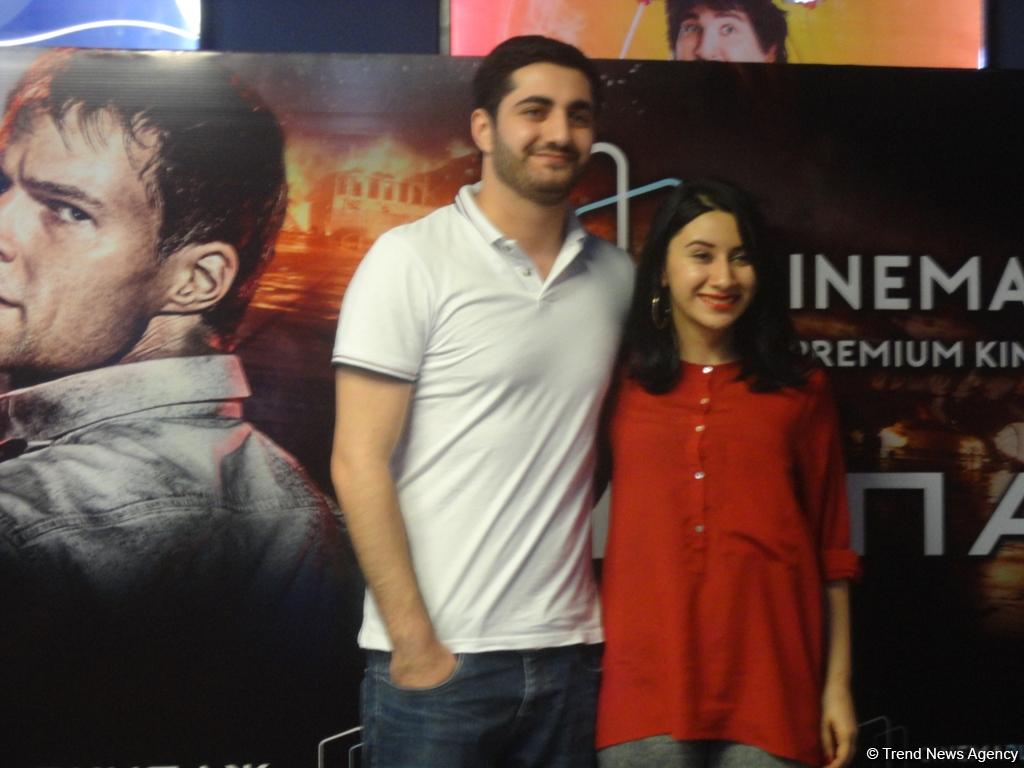 Российский блокбастер "Экипаж" вызвал большой интерес в Баку (ФОТО)