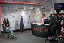 Семра Рагимли встретилась с представительницей Мальты на "Евровидении-2016" (ФОТО)