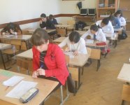 В Шеки и Балакене прошла Олимпиада по русскому языку (ФОТО)