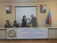 В Шеки и Балакене прошла Олимпиада по русскому языку (ФОТО)