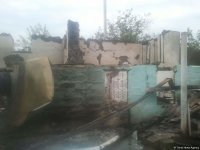Армянский обстрел нанес серьезный ущерб азербайджанскому селу Гараханлы (ФОТО)