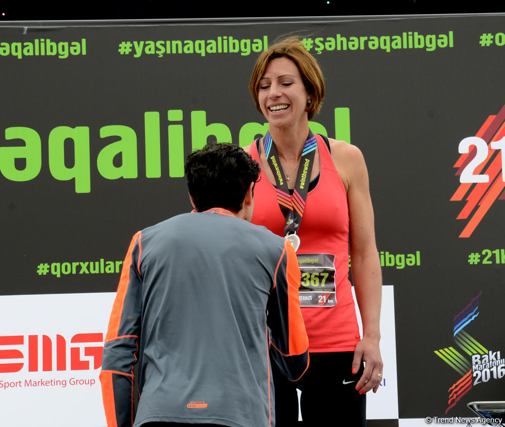 Состоялась церемония награждения победителей «Бакинского марафона-2016» (ФОТО)