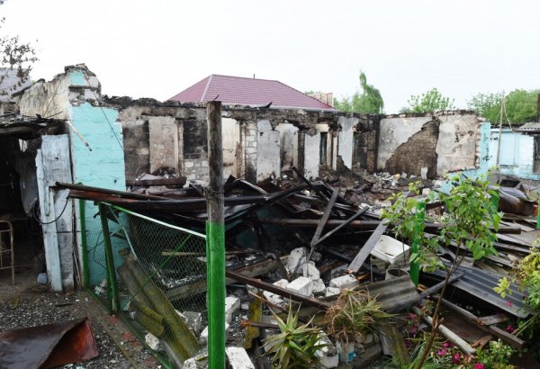 В Агдамском районе Азербайджана восстановлено свыше 450 домов, разрушенных армянскими обстрелами