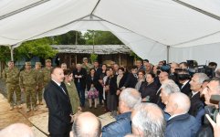 Президент Ильхам Алиев и его супруга побывали в Тертерском, Бардинском и Агдамском районах
