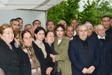 Президент Ильхам Алиев и его супруга побывали в Тертерском, Бардинском и Агдамском районах