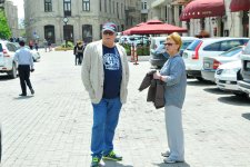 Известные российские актеры приобрели сувениры в Ичери Шехер (ФОТО)