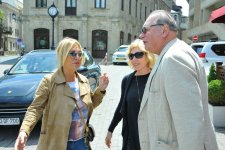 Известные российские актеры приобрели сувениры в Ичери Шехер (ФОТО)