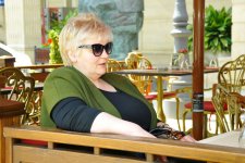 Известные российские актеры приобрели сувениры в Ичери Шехер (ФОТО)