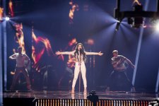 Первая репетиция Семры Рагимли на сцене "Евровидения" (ФОТО)