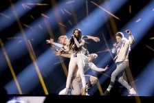 Первая репетиция Семры Рагимли на сцене "Евровидения" (ФОТО)