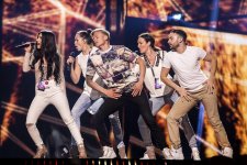 Первая репетиция Семры Рагимли на сцене "Евровидения" (ФОТО)