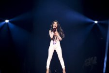 Первая репетиция Семры Рагимли на сцене "Евровидения" (ФОТО)