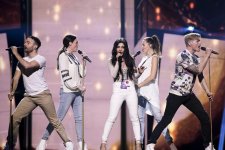 Первая репетиция Семры Рагимли на сцене "Евровидения" (ФОТО)