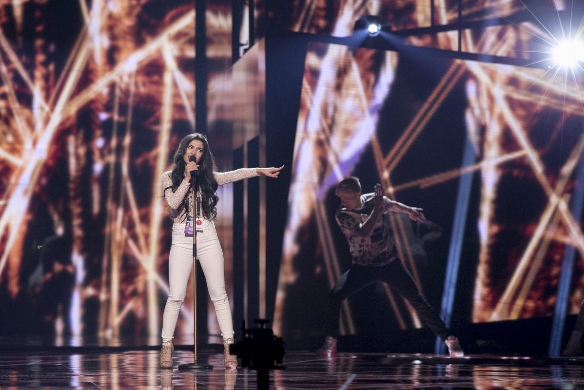 Первая репетиция Семры Рагимли на сцене "Евровидения" (ФОТО)