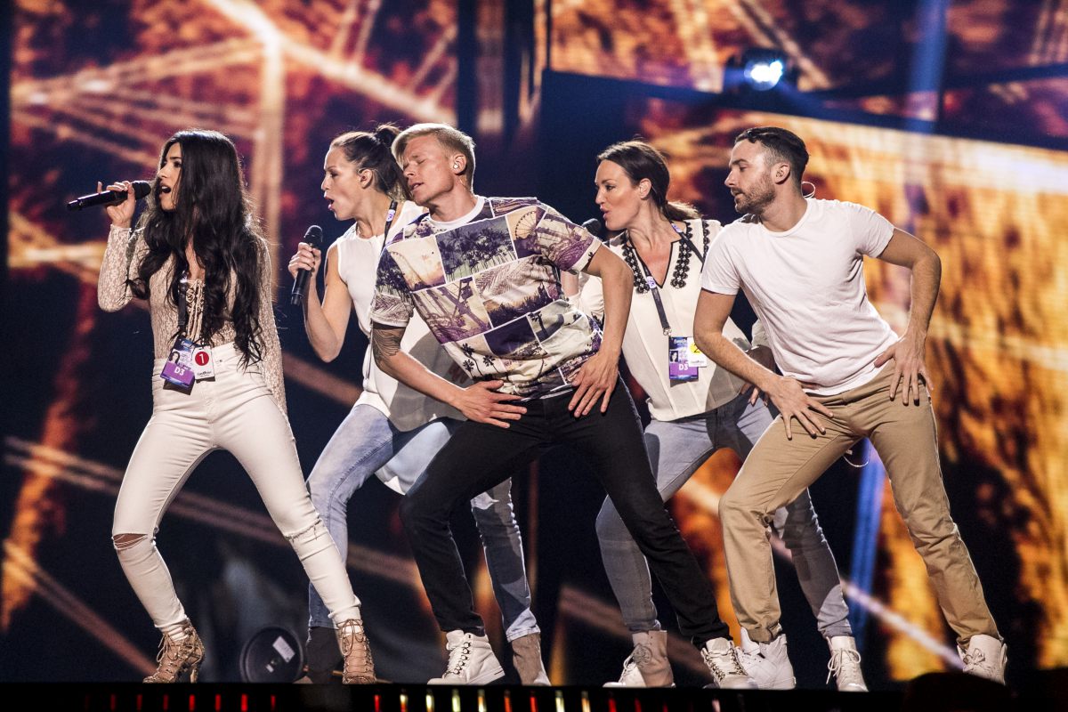 Первая репетиция Семры Рагимли на сцене "Евровидения" (ФОТО)