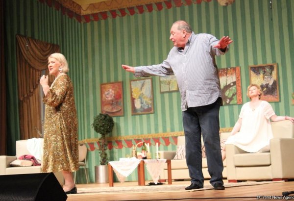 Известные российские актеры покорили бакинскую публику (ФОТО)