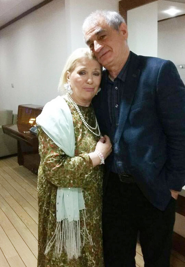 Фахраддин Манафов и Галина Польских встретились в Баку спустя 33 года (ФОТО)