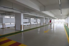 Президент Азербайджана принял участие в открытии многоэтажной автостоянки в Баку (ФОТО)