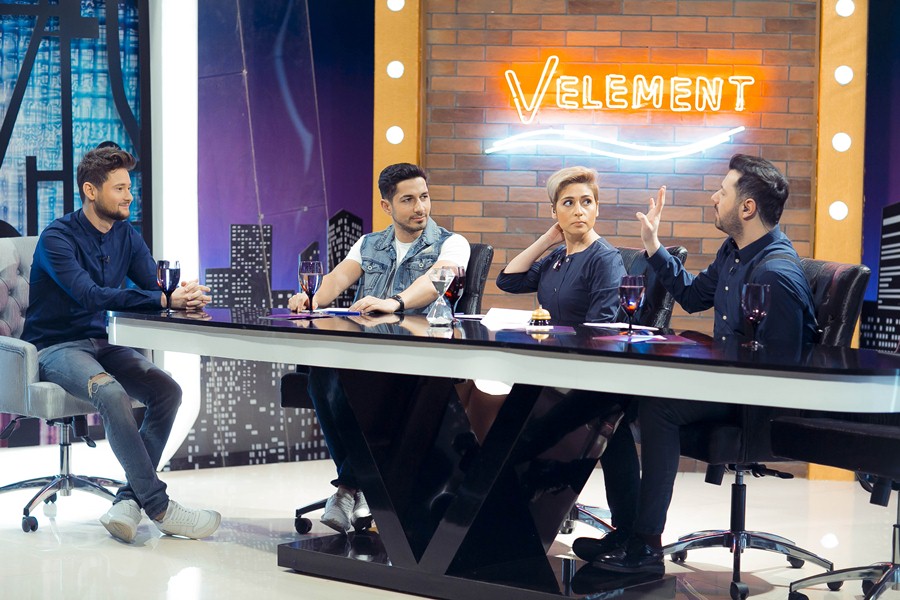 Победитель "Евровидения" в гостях у азербайджанских ведущих (ФОТО, ВИДЕО)