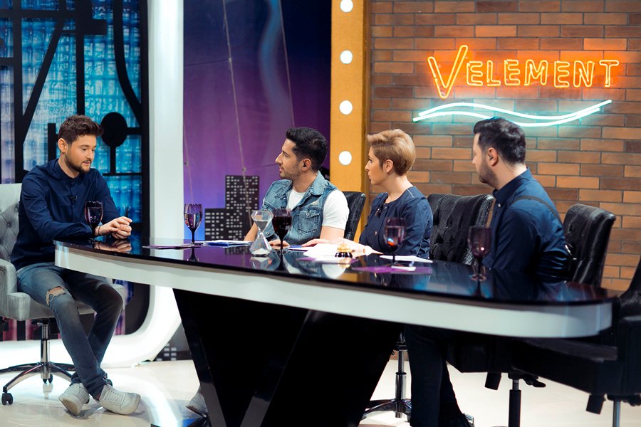 Победитель "Евровидения" в гостях у азербайджанских ведущих (ФОТО, ВИДЕО)