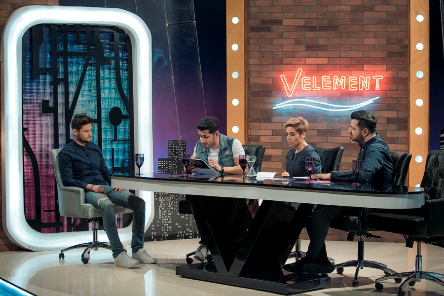 Победитель "Евровидения" в гостях у азербайджанских ведущих (ФОТО, ВИДЕО)