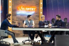 Победитель "Евровидения" в гостях у азербайджанских ведущих (ФОТО, ВИДЕО)