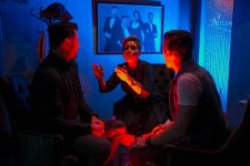 Победитель "Евровидения" в гостях у азербайджанских ведущих (ФОТО, ВИДЕО)