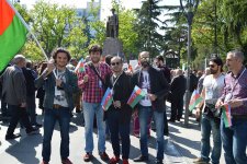 Старый клоун и азербайджанские актеры на берегу Черного моря (ФОТО)