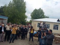 Представители дипкорпуса в Азербайджане осмотрели обстрелянные армянами дома в Агдамском районе (ФОТО)